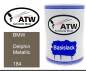 Preview: BMW, Delphin Metallic, 184: 500ml Lackdose, von ATW Autoteile West.